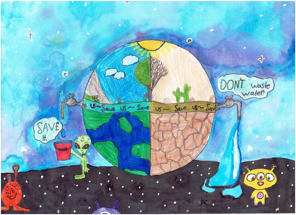 How to Draw the Earth - Really Easy Drawing Tutorial